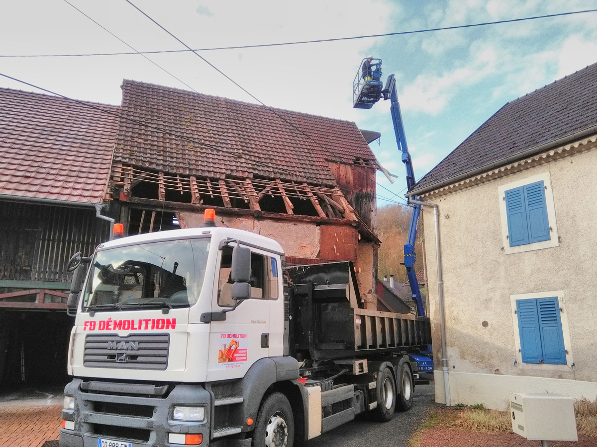 Déconstruction intérieure à Mulhouse Illzach